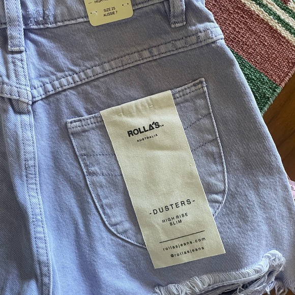 Rolla’s Dusters Short Layla Wisteria NWT - Picture 6 of 12
